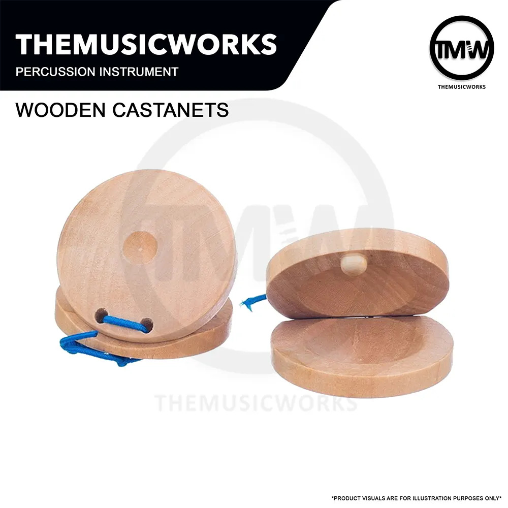 TMW PERCUSSION Castanet Wooden (PRELOVED)